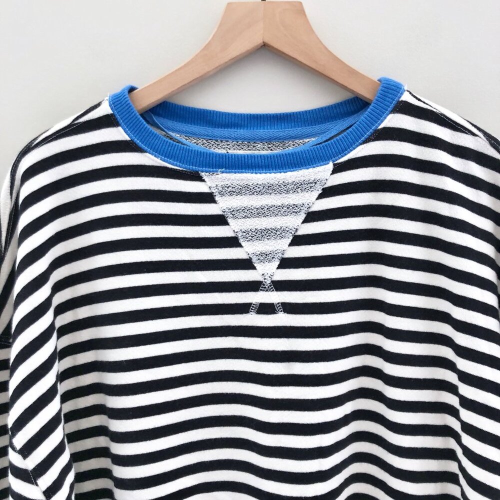 Free People Classic Striped Crew Sweatshirt - Picture 5 of 7